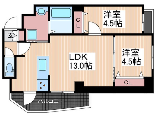 セントヒルズ西旭町の物件間取画像